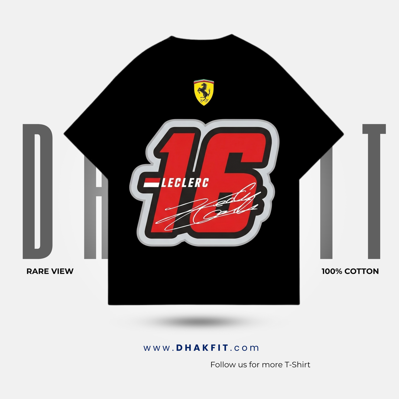 The Leclerc "16" Oversized Tee