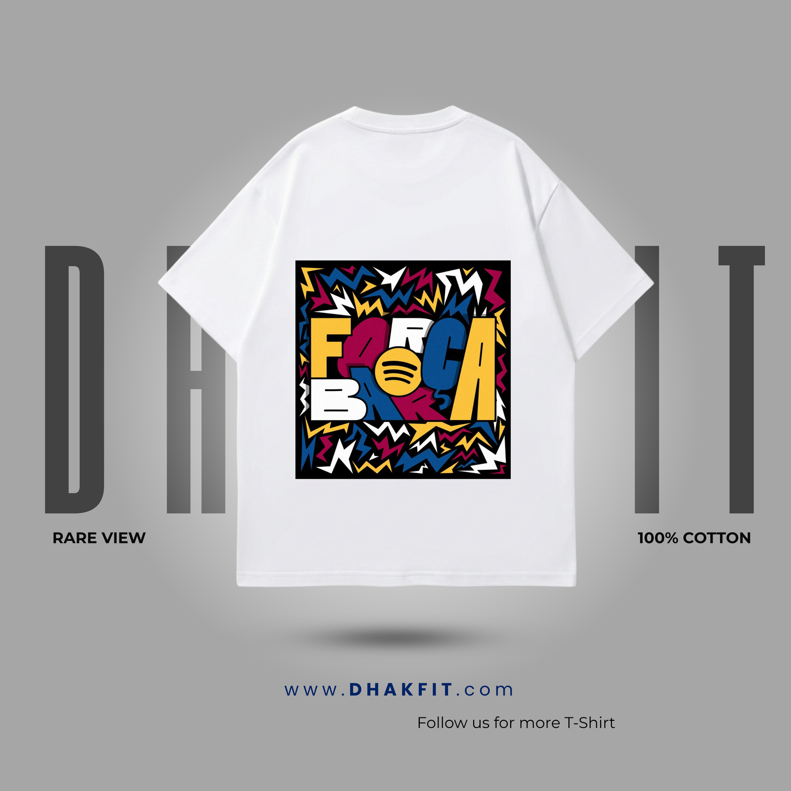"The Visca Barca" Oversized Tee