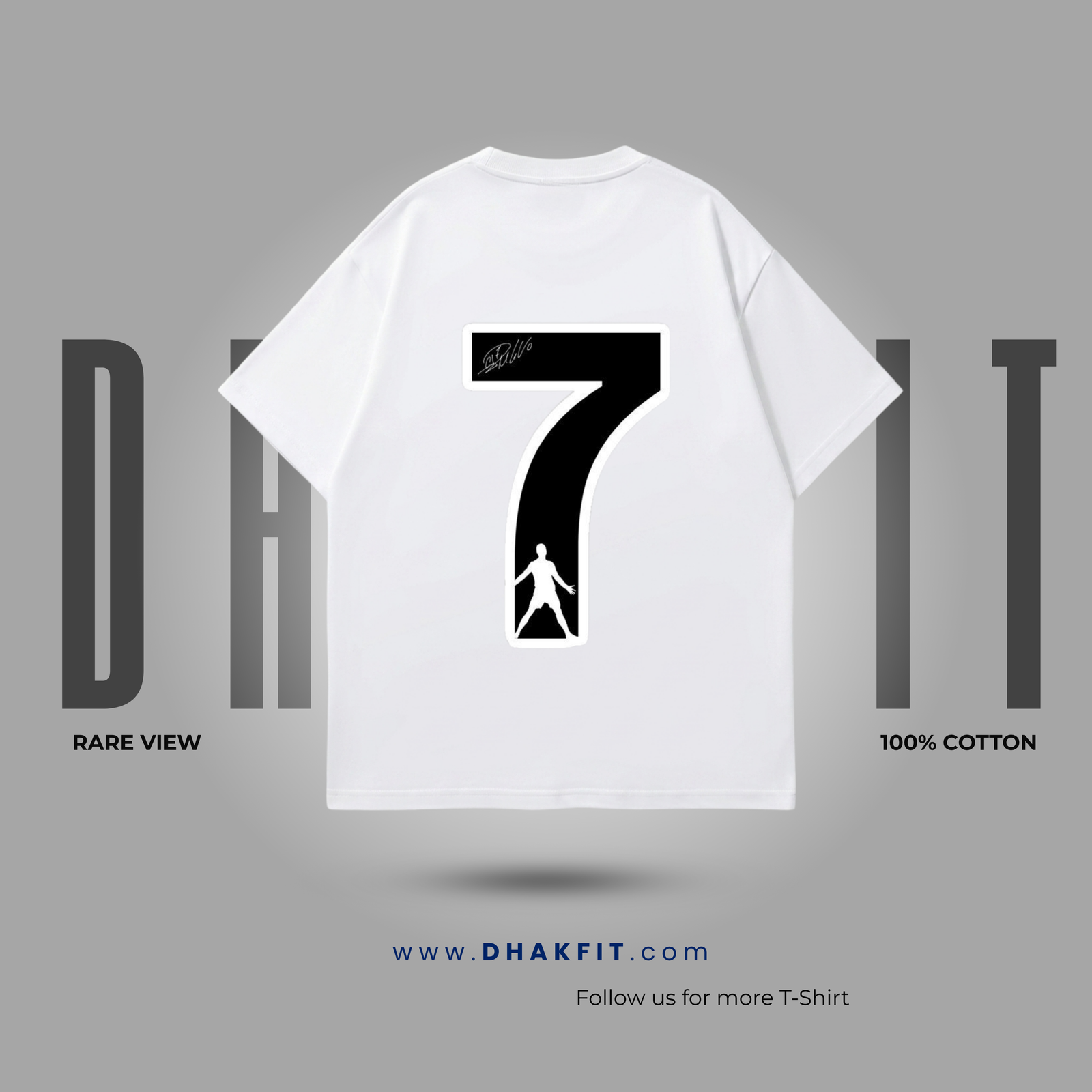 "The  CR7 " Oversized Tee